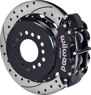 Picture of Wilwood Forged Narrow Superlite 13-Inch Rear Disc Brake Kit (Drilled & Slotted)
