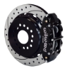 Wilwood 13-Inch Disc Brakes, Drilled & Slotted, Superlite Caliper Black