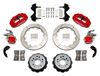 Picture of CE-6014-14262R - Wilwood Disc Brake Kit w/ E-Brake - 12.88" Slotted Rotors & Red Calipers (for Currie Floater)