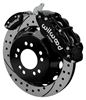 Picture of CE-6014-14262D - Wilwood Disc Brake Kit w/ E-Brake - 12.88" Drilled & Slotted Rotors & Black Calipers (for Currie Floater)