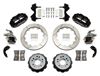 Picture of CE-6014-14262 - Wilwood Disc Brake Kit w/ E-Brake - 12.88" Slotted Rotors & Black Calipers (for Currie Floater)