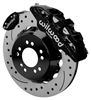 Picture of CE-6014-14263D - Wilwood Disc Brake Kit w/ E-Brake - 14" Drilled & Slotted Rotors & Black Calipers (for Currie Floater)