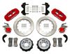 Picture of CE-6014-14263R - Wilwood Disc Brake Kit w/ E-Brake - 14" Slotted Rotors & Red Calipers (for Currie Floater)