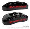 Black Caliper With Red Logo