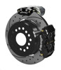 Wilwood Dynalite 12-Inch Rear Disc Brake With Electronic Parking Brake - Drilled & Slotted Rotor, Black Caliper