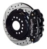 Wilwood 13-Inch Disc Brakes, Drilled & Slotted, Dynalite Caliper Black
