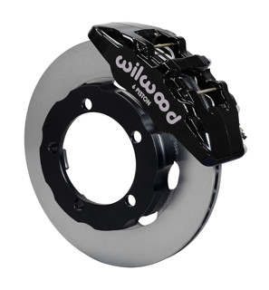 Wilwood Dynapro 6-piston caliper with 11.75 in. smooth rotor