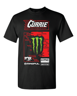 '22 Casey Currie Racing - Party Tee - Short Sleeve - Black - Front