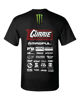 '22 Casey Currie Racing - Party Tee - Short Sleeve - Black - Back